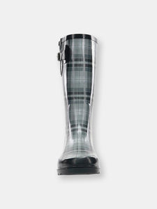 Women's Highland Plaid Rain Boot