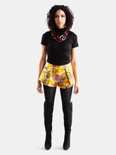 Load image into Gallery viewer, Jacquard Pleated Shorts