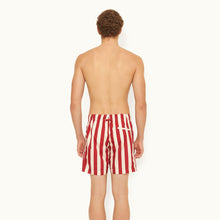 Load image into Gallery viewer, Bulldog Drawcord Mix Stripe Swim Shorts