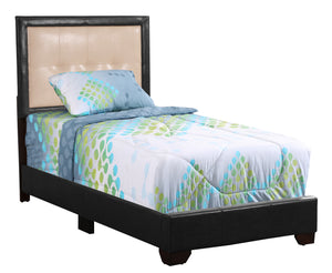 Panello Black Twin Panel Beds