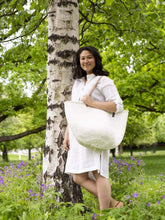 Load image into Gallery viewer, Mifuko - Large Shopper basket White