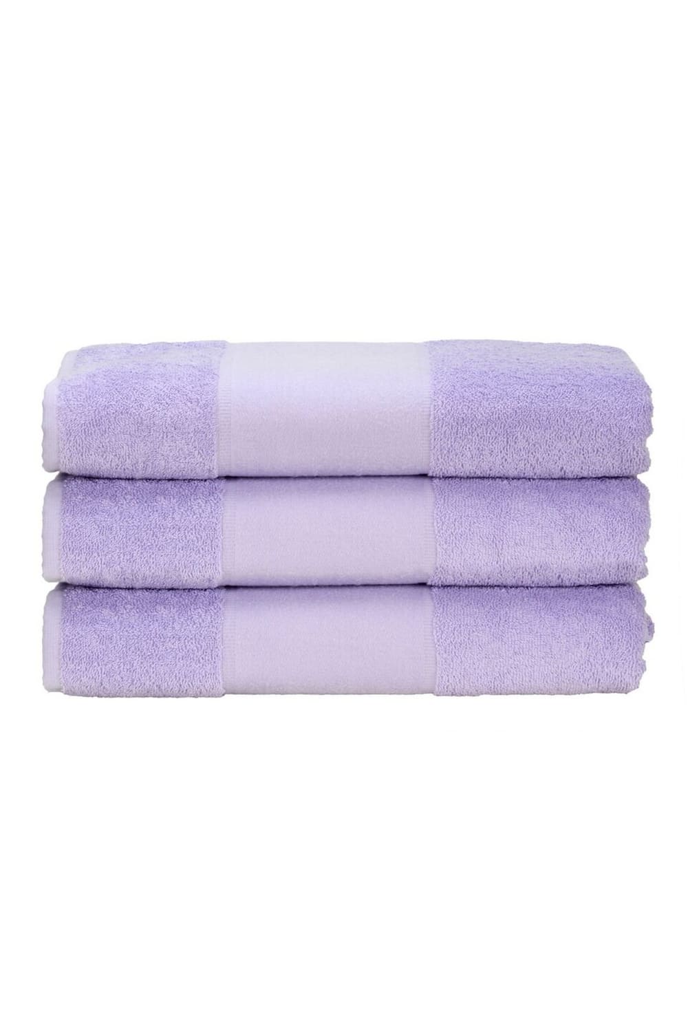 A&R Towels Print-Me Hand Towel (Light Purple) (One Size)