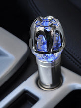 Load image into Gallery viewer, Grey Car Air Purifier Ionizer Cleaner Refresher Cigarette Lighter Plug in