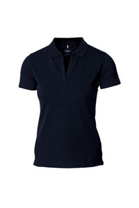 Nimbus Womens/Ladies Harvard Stretch Deluxe Polo Shirt (Dark Navy)