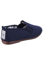 Load image into Gallery viewer, Flossy Childrens/Kids Arnedo Slip On Shoe (Navy)