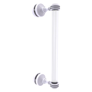 Pacific Grove Collection Single Side Shower Door Pull With Dotted Accents