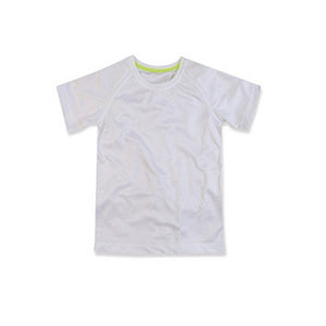 Stedman Childrens/Kids Raglan Mesh T-Shirt (White)