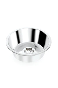 Sharples Fed N Watered Stainless Steel Standard Feeding Bowl (Silver) (8 inch)