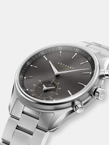 Kronaby Sekel S0720-1 Silver Stainless-Steel Automatic Self Wind Smart Watch