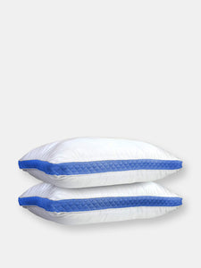 Set of 2 Premium Gusseted Pillows
