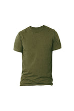 Load image into Gallery viewer, Canvas Triblend Crew Neck T-Shirt / Mens Short Sleeve T-Shirt (Olive Triblend)
