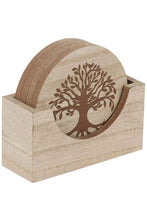 Load image into Gallery viewer, Something Different Tree Of Life Engraved Coaster Set