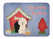 Load image into Gallery viewer, 19 in x 27 in Dog House Collection Bichon Frise Machine Washable Memory Foam Mat