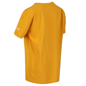 Childrens/Kids Bosley III Printed T-Shirt - California Yellow
