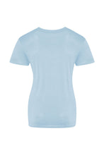 Load image into Gallery viewer, AWDis Just Ts Womens/Ladies The 100 Girlie T-Shirt (Sky Blue)