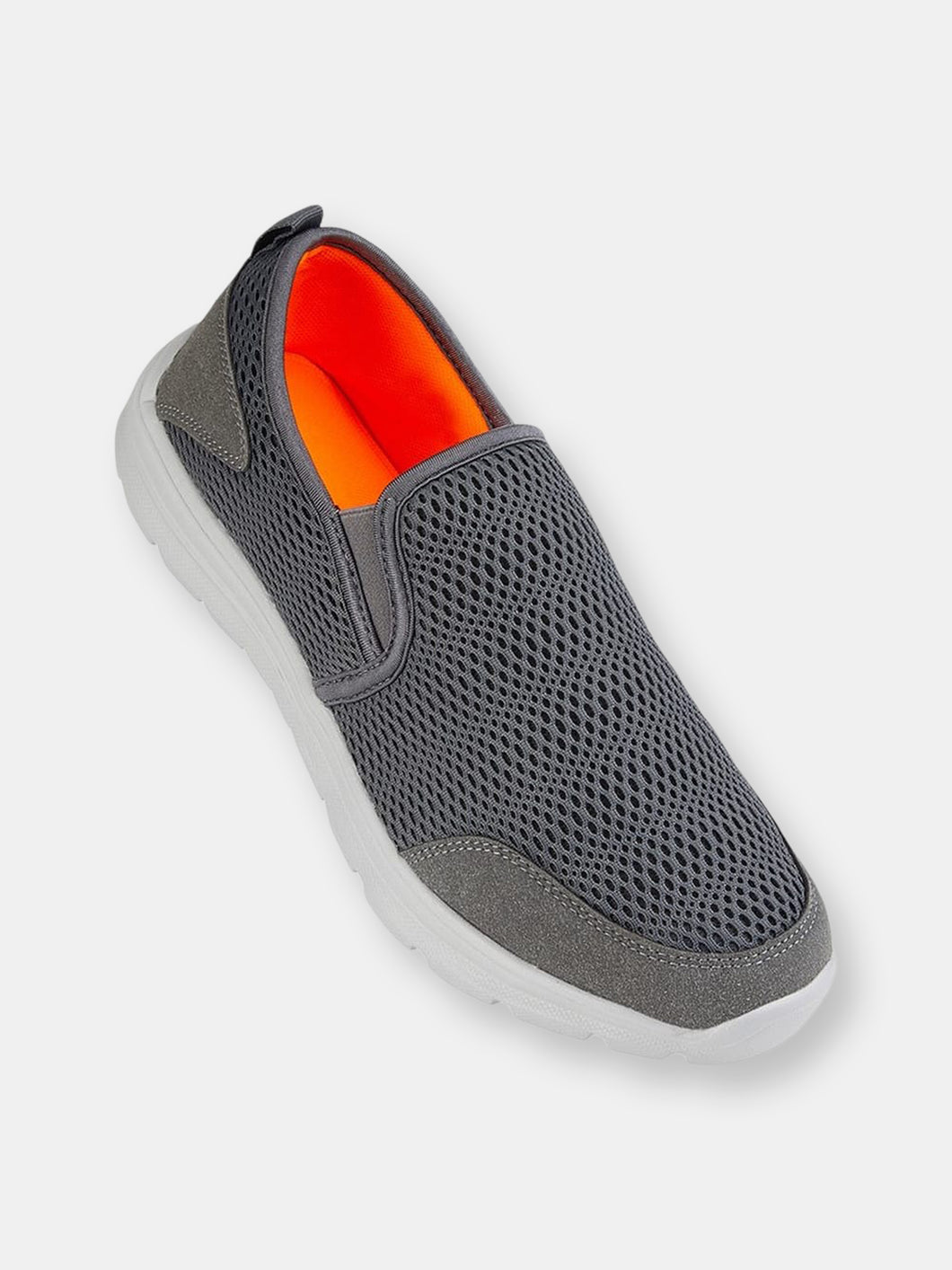 Dek Mens Casual Shoes (Gray/Orange)