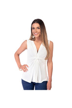 Load image into Gallery viewer, Krisp Womens/Ladies Sleeveless Knot Front Top