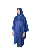 Load image into Gallery viewer, Hooded Plastic Reusable Poncho (Navy)