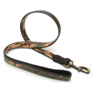 Vital Pet Products Leather Combat Dog Leash (Multicoloured) (0.59in x 39in)