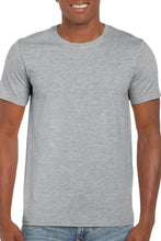 Load image into Gallery viewer, Mens Soft Style Ringspun T Shirt - Sport Gray