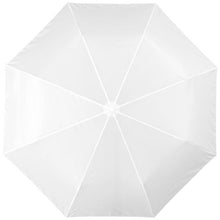 Load image into Gallery viewer, Bullet 21.5 Inch Lino 3-Section Umbrella (White) (One Size)