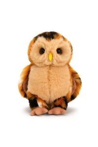 Keel Toys Owl Soft Toy 7in (Tan/Brown) (7in)