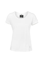 Load image into Gallery viewer, Nimbus Womens/Ladies Danbury Pique Short Sleeve T-Shirt (White)
