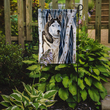 Load image into Gallery viewer, 11 x 15 1/2 in. Polyester Siberian Husky  Garden Flag 2-Sided 2-Ply