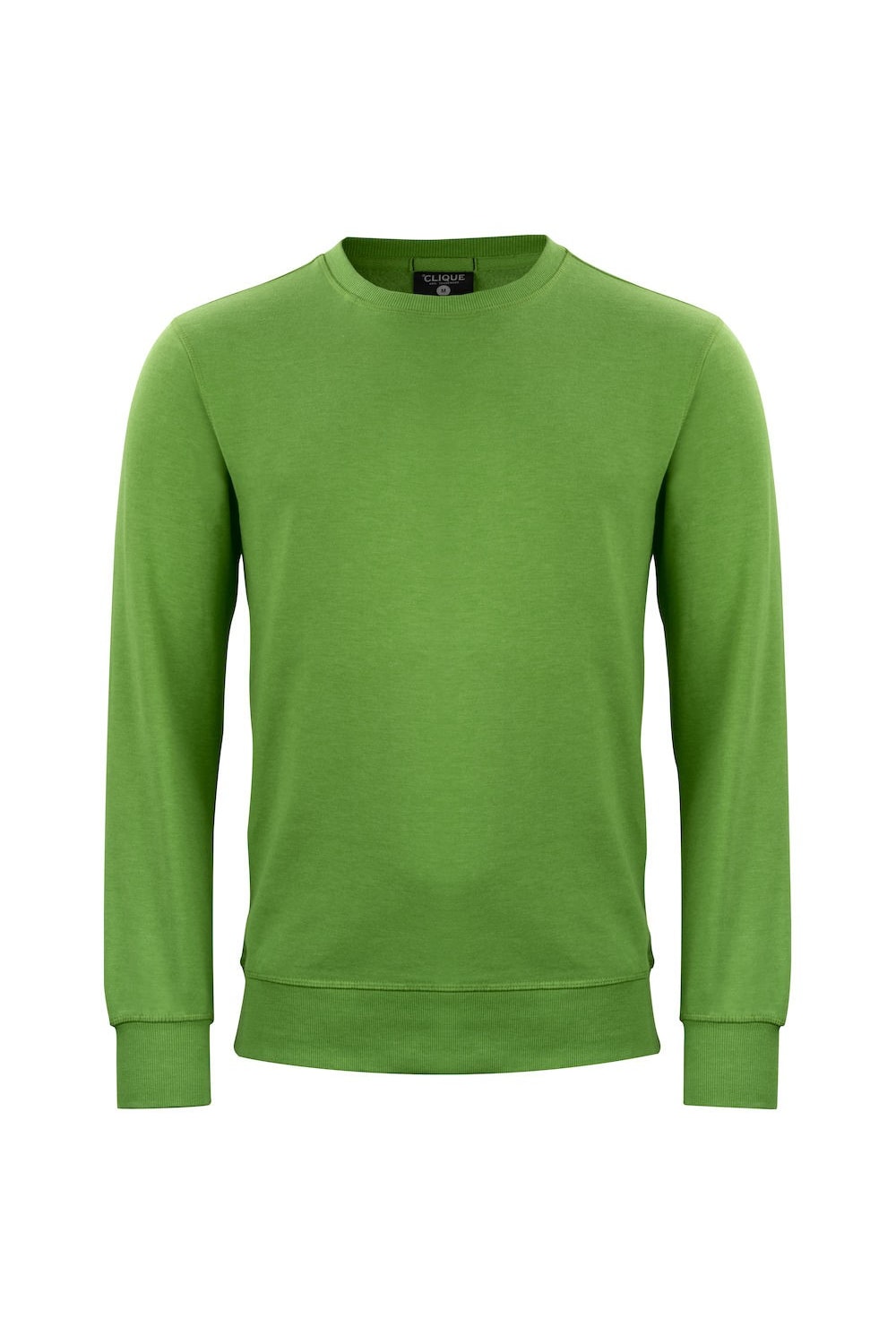 Unisex Adult Classic Melange Round Neck Sweatshirt - Green Melange