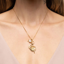 Load image into Gallery viewer, Queen Of The Night Sky Necklace Set In Gold Vermeil