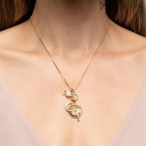 Queen Of The Night Sky Necklace Set In Gold Vermeil