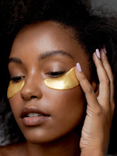 Load image into Gallery viewer, Refresh + Revitalize 24k Gold Collagen Eye Mask