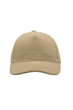 Load image into Gallery viewer, Liberty Five Buckle Heavy Brush Cotton 5 Panel Cap - Khaki
