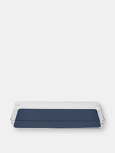 Load image into Gallery viewer, Michael Graves Design 16&quot; x 6&quot; Drawer Organizer with Indigo Rubber Lining