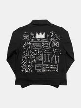 Load image into Gallery viewer, Basquiat &quot;Beat Bop &quot; Unisex Mechanic&#39;s Jacket