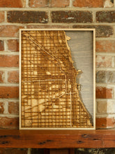 Load image into Gallery viewer, Chicago, Il City Map
