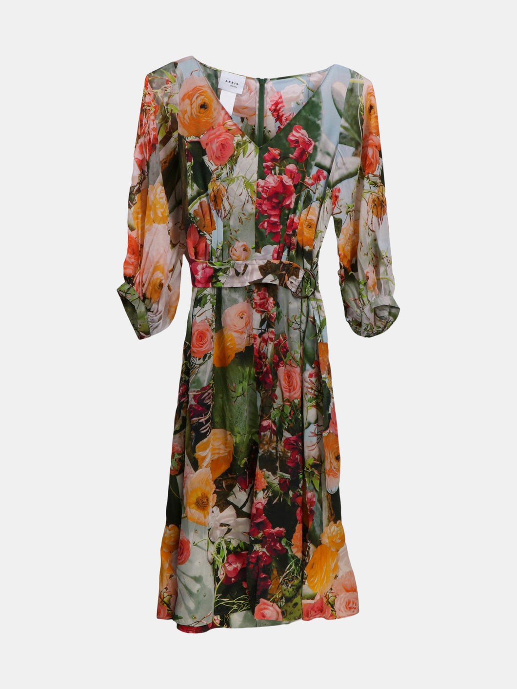 Akris Women's Cactus Blossom Print Punto Shift Dress