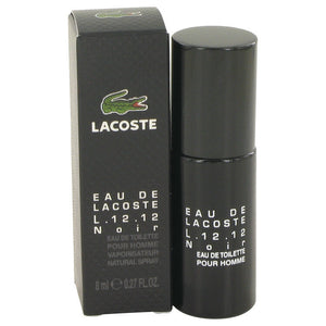 Lacoste Eau De Lacoste L.12.12 Noir by Lacoste Mini EDT Spray .27 oz
