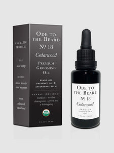 Cedarwood Noº 18 Premium Grooming Oil