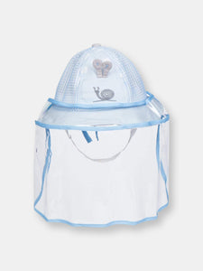 Baby Snail Hat W/ Detachable Face Shield