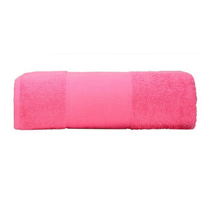 A&R Towels Print-Me Bath Towel (Pink) (One Size)