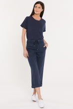 Load image into Gallery viewer, Drawstring Cargo Pants - Oxford Navy