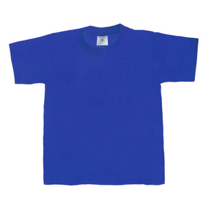 Big Boys Kids/Childrens Exact 190 Short Sleeved T-Shirt (Pack Of 2) - Royal