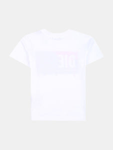 White Drip Logo T-Shirt