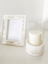 Load image into Gallery viewer, White Mother Of Pearl White Marble Picture Frames