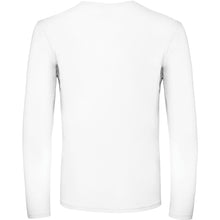 Load image into Gallery viewer, B&amp;C Mens E150 Long Sleeve T-Shirt (White)