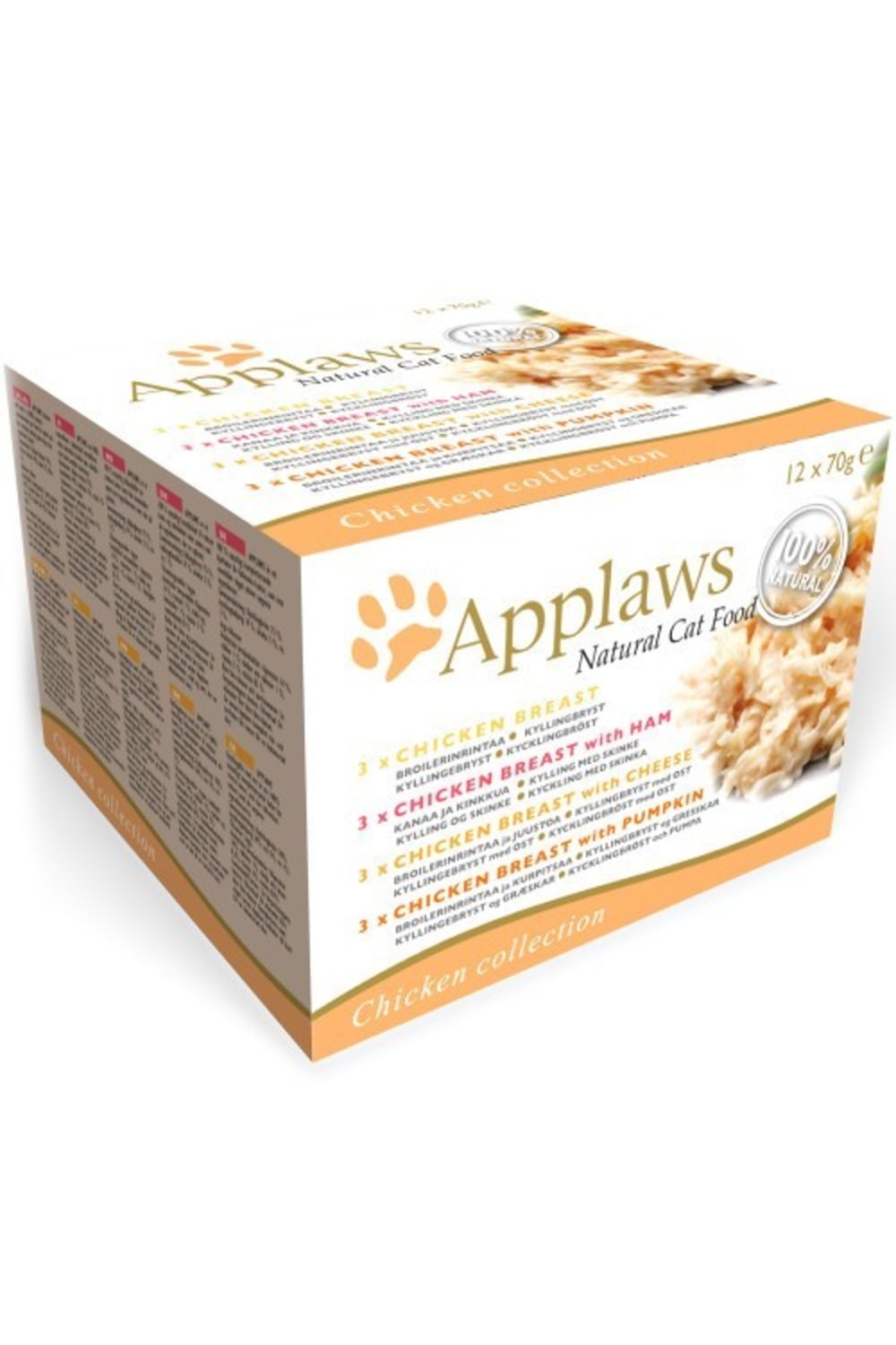 Applaws Cat Tin Chicken Food (12 Pack) (May Vary) (2.47oz)