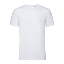 Load image into Gallery viewer, Russell Mens Authentic Pure Organic T-Shirt (White)