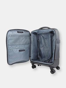 Zurich 20" Sustainable Soft Sided Carry On Black