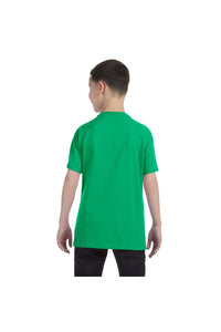Gildan Childrens Unisex Heavy Cotton T-Shirt (Irish Green)